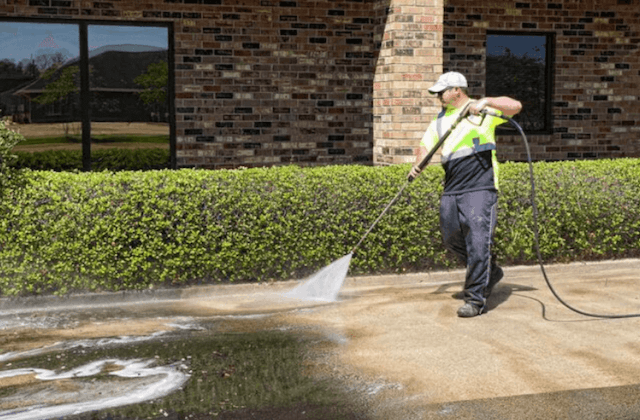 commercial concrete cleaning in killeen